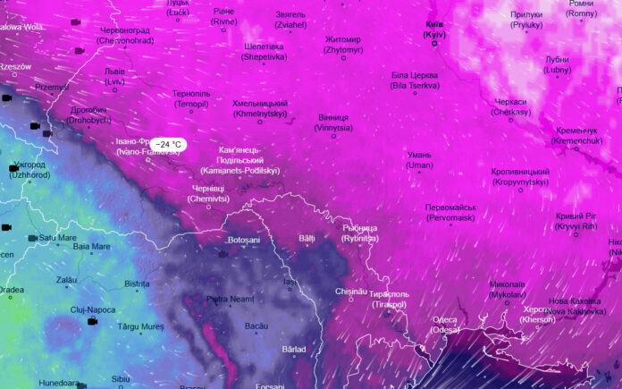 Карпатські гори виступили природним бар'єром