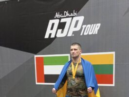 Владислав Горнодь Закарпаття на міжнародному турнірі з джиу-джитсу в Литві