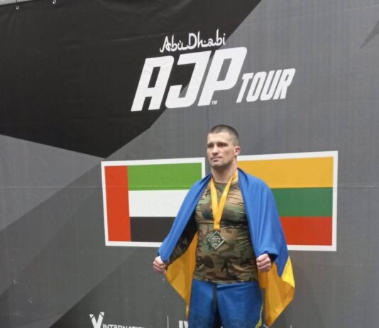 Владислав Горнодь Закарпаття на міжнародному турнірі з джиу-джитсу в Литві