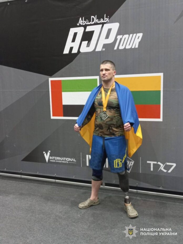 Владислав Горнодь Закарпаття на міжнародному турнірі з джиу-джитсу в Литві