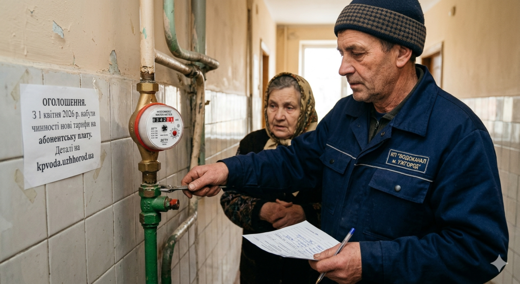 Тарифи на воду Ужгород