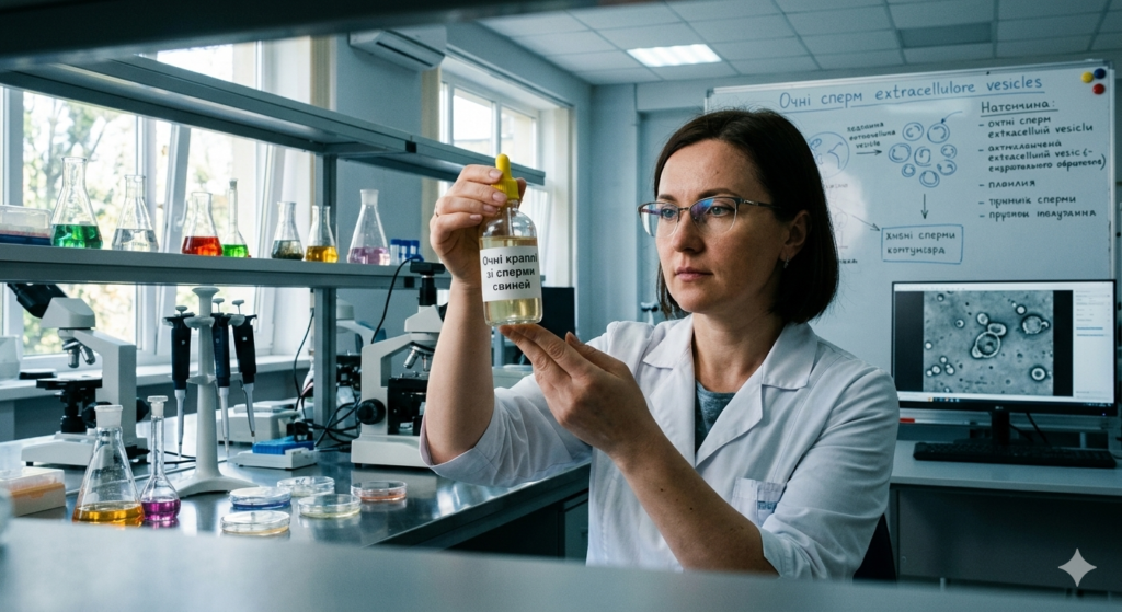 Очні краплі зі сперми свиней у Китаї