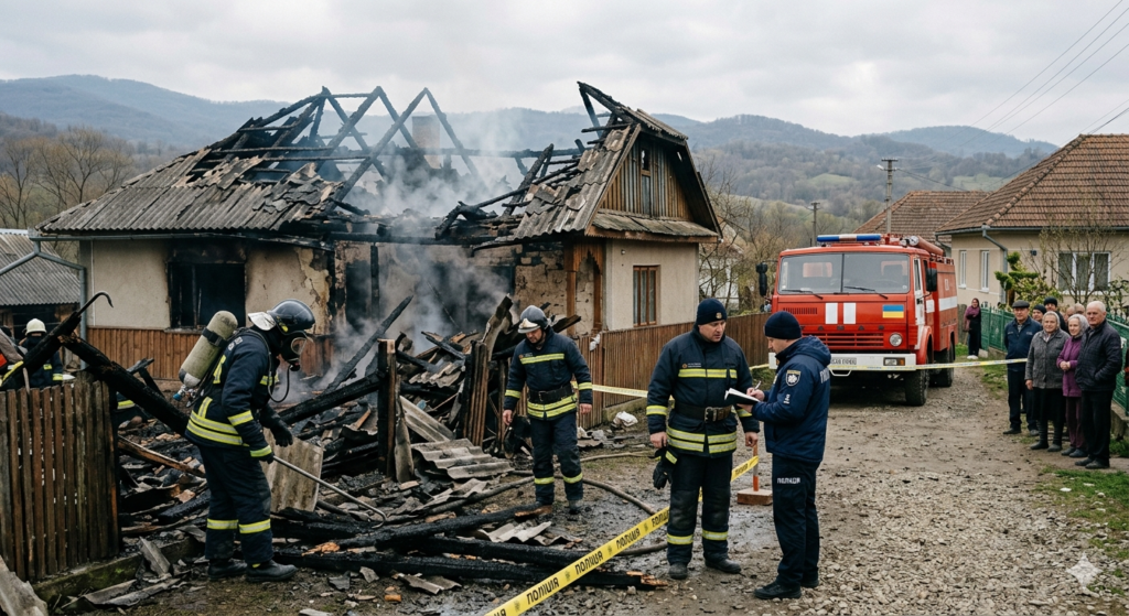 Пожежа в Оноці на Берегівщині