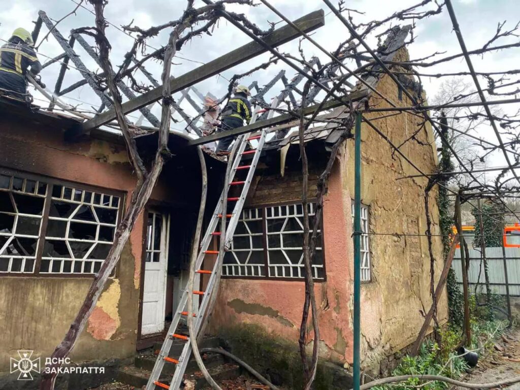 Пожежа в Оноці на Берегівщині