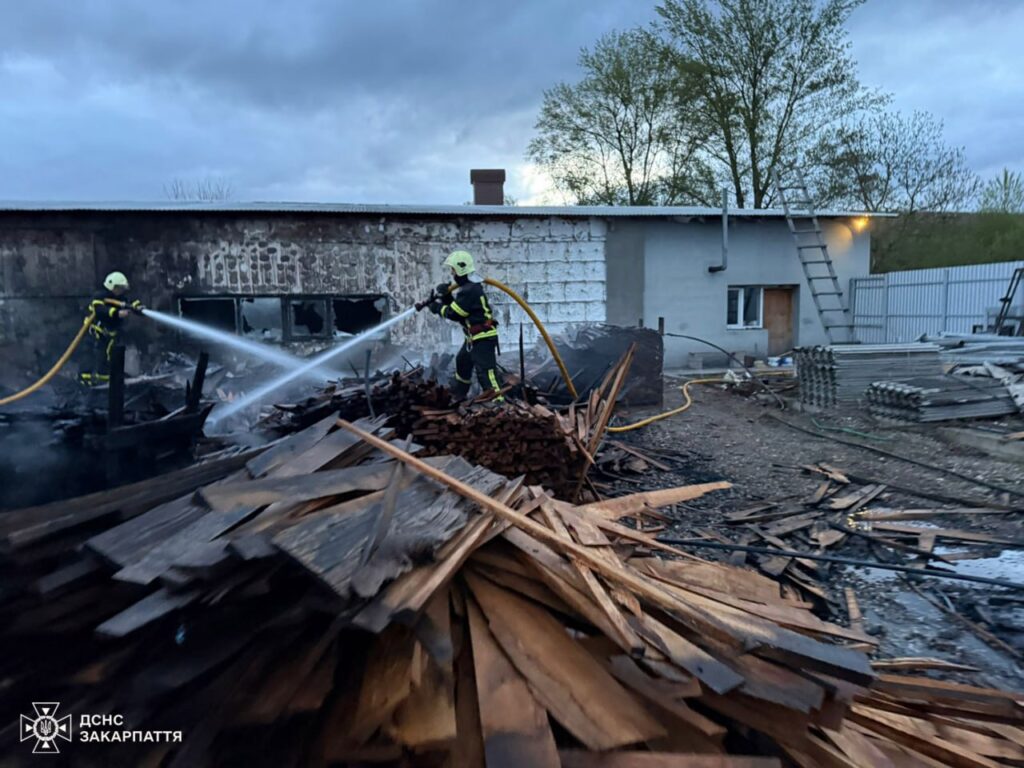 Пожежа на підприємстві