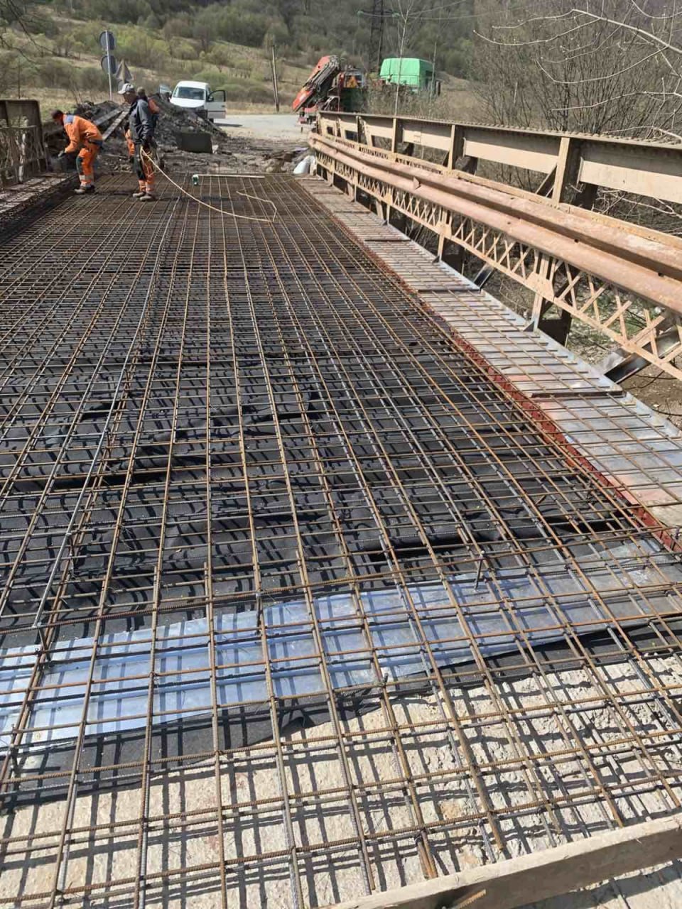 Ремонт мосту Закарпаття